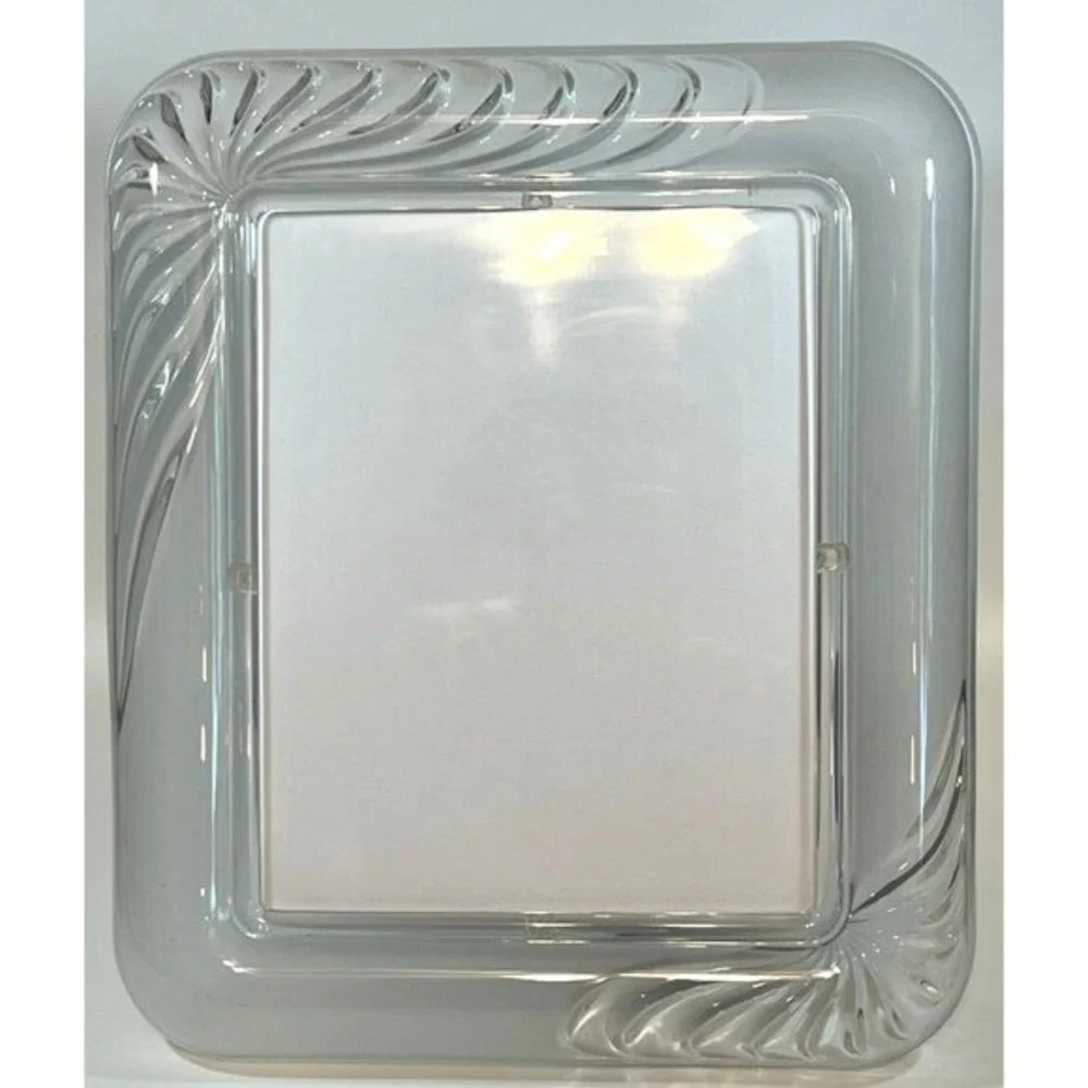 Vtg Micasa Glass Picture Frame Mystique Made in Germany Wedding Baby Child 8X10